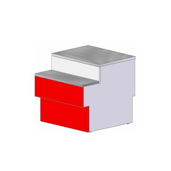 Холодильная витрина Марихолодмаш Прилавок Илеть Cube (760) расчетно-кассовый неохлаждаемый