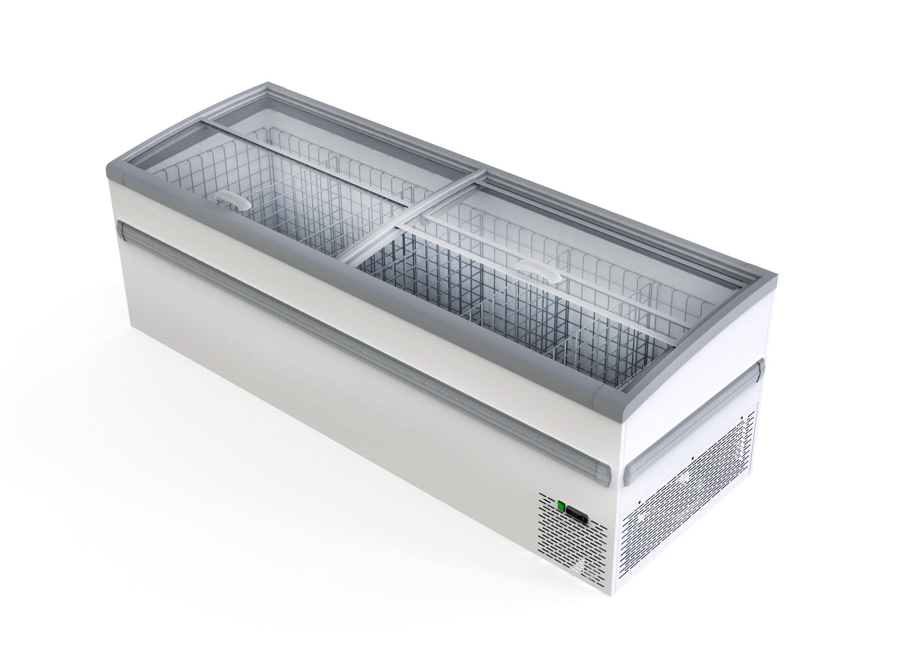 Морозильная бонета BFG 2100 PH с гнутым стеклом Bonvini