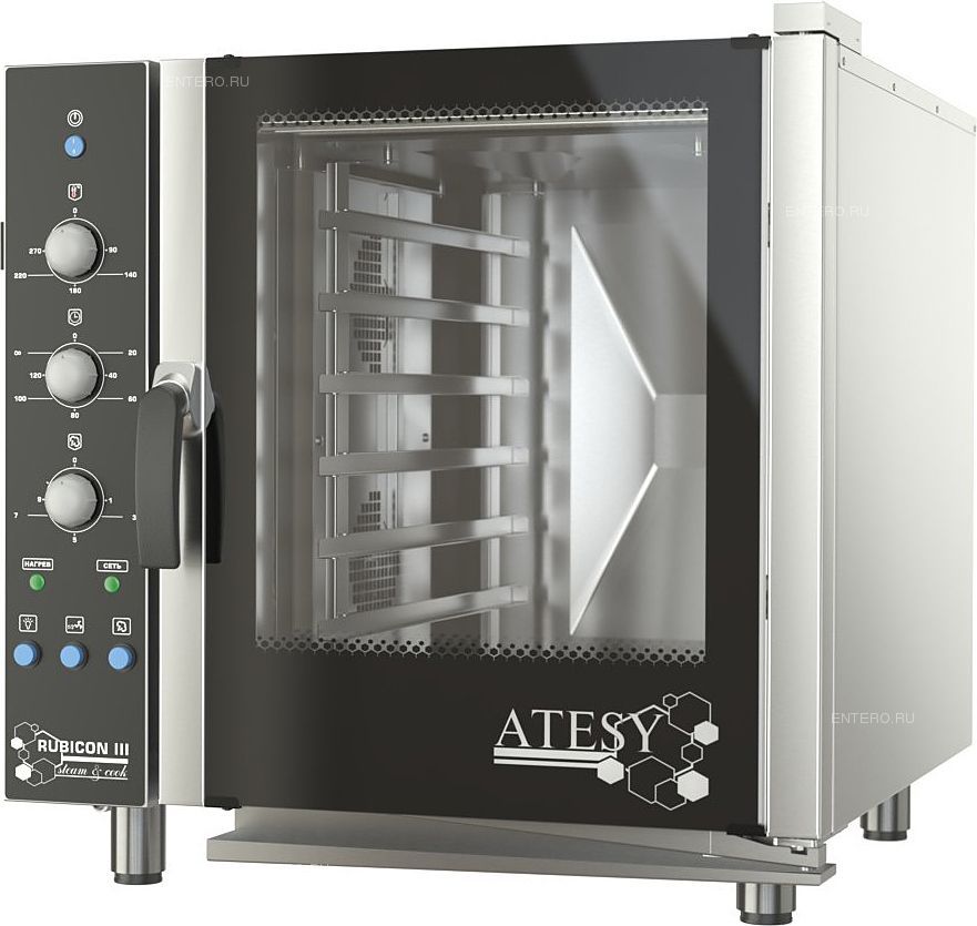 Пароконвектомат ATESY РУБИКОН АПК- 6-1.1-03-1 инжекторный