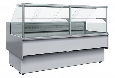 Холодильная витрина Polus GC110 SM 2,0-2 (с боковинами, открытая)