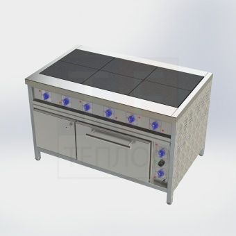 Электрическая плита Теплофф ПЭ-0,72ЖШ