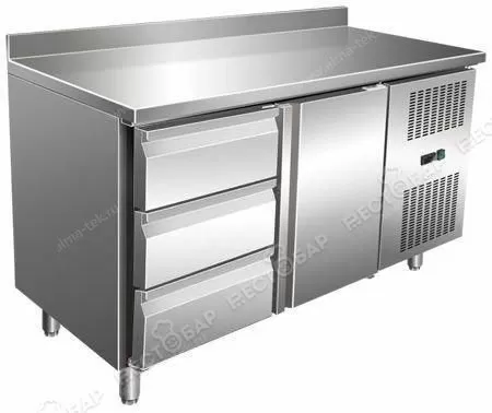GN2230BT БОРТИК 3 ЯЩИКА+1 ДВЕРЬ Cooleq