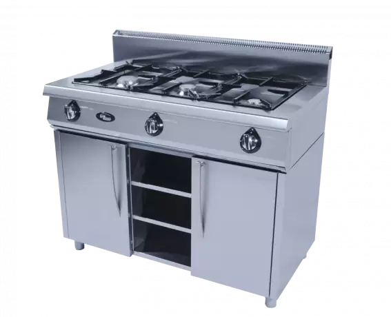 Плита газовая GrillMaster 3-Х ГОРЕЛОЧНАЯ Ф3ПГ/600 (ЗАКРЫТЫЙ СТЕНД)