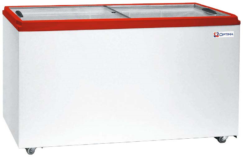 Морозильный ларь PRIME 700 CD Red OptiLine