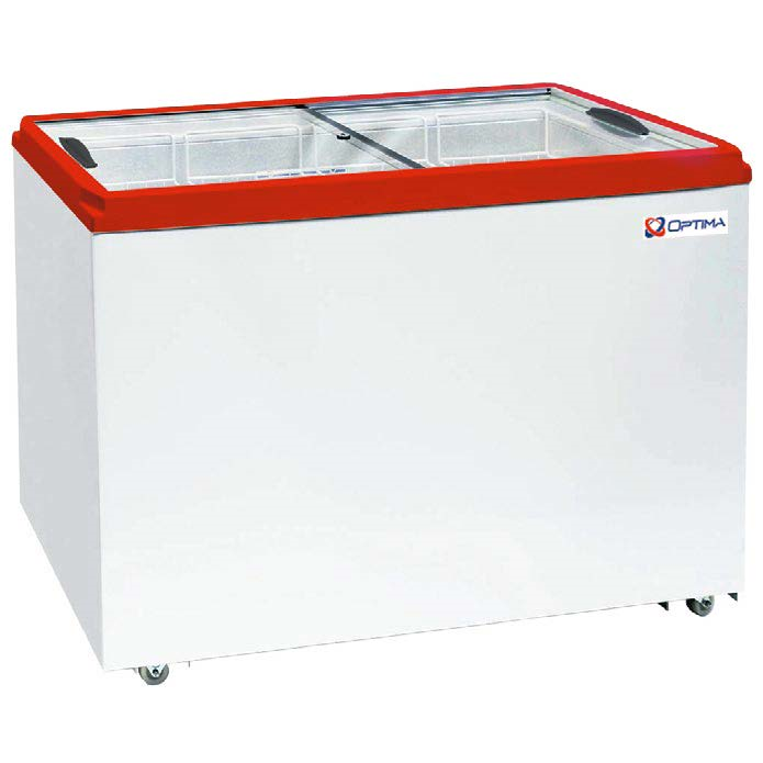 Морозильный ларь PRIME 400 C Red OptiLine