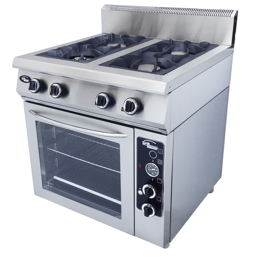 Плита газовая GrillMaster Ф4ПДГ/800 (с газовой духовкой)