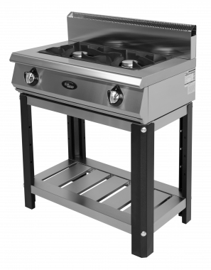 Плита газовая GrillMaster 2-Х ГОРЕЛОЧНАЯ Ф2ЖТЛПГ (НА ПОДСТАВКЕ)