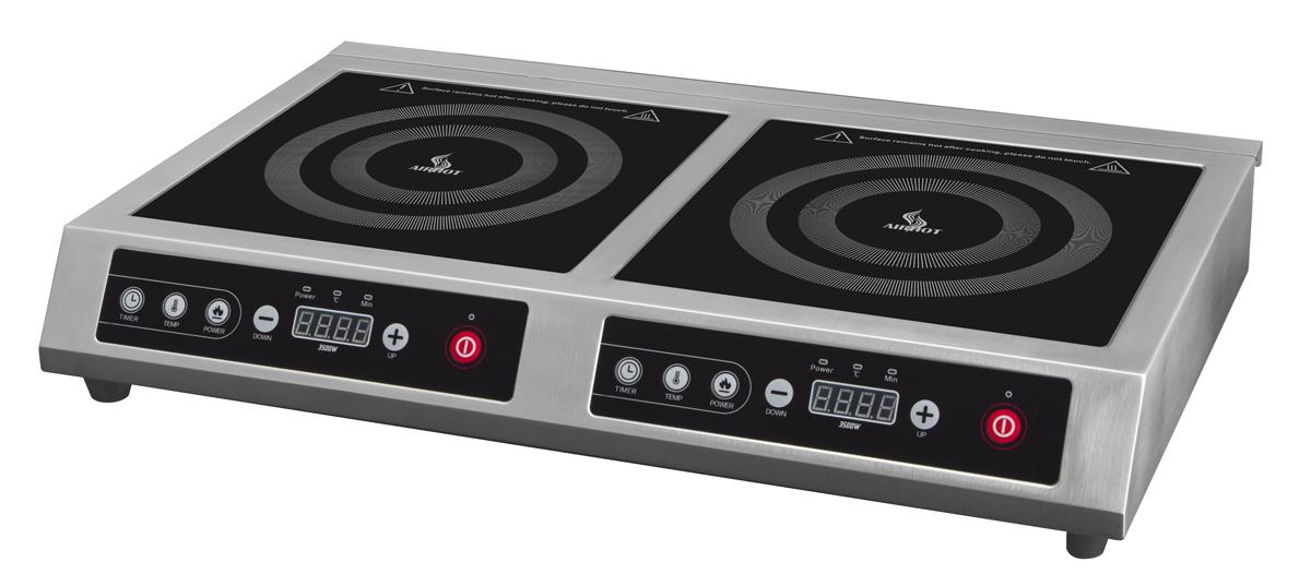 Плита индукционная Airhot IP7000D двухконфорочная