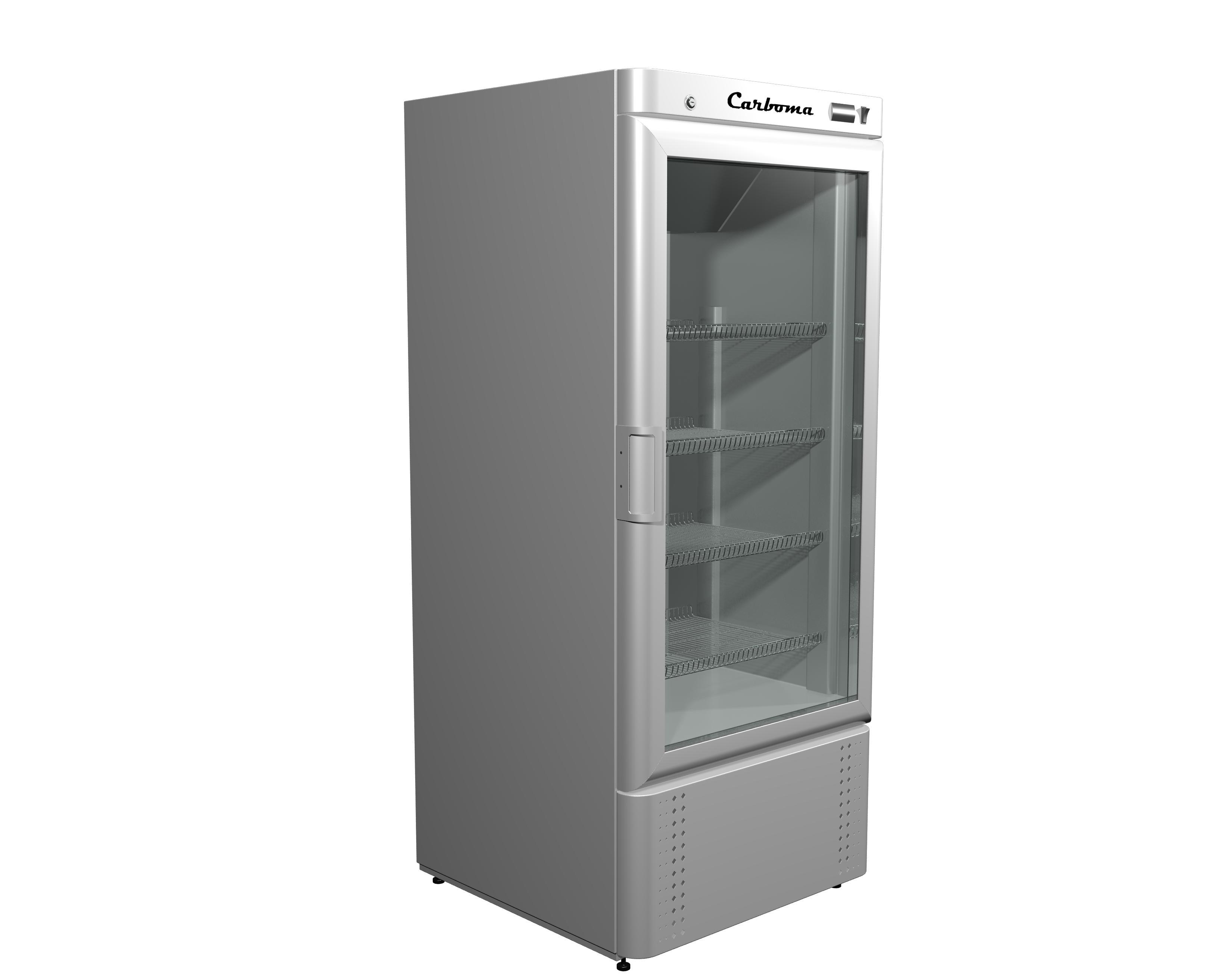 Шкаф холодильный V560 С (стекло) Сarboma Polus