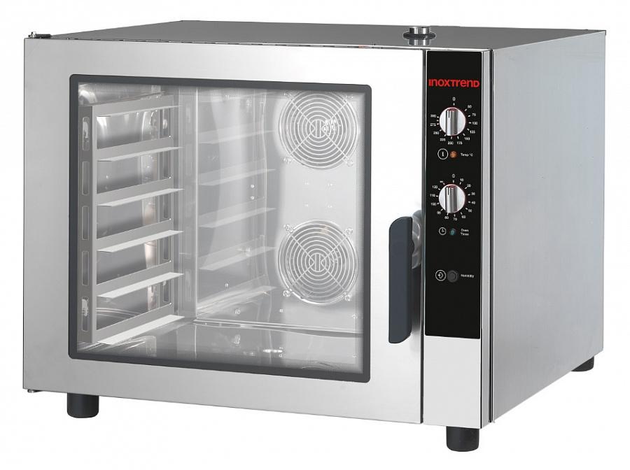 Конвекционная печь INOXTREND GUA-606EB с пароувлажнением