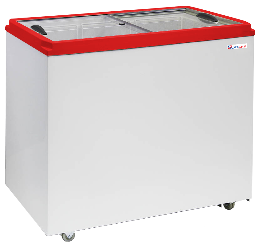 Морозильный ларь PRIME 250С Red OptiLine