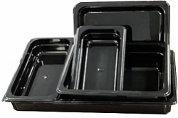 Гастроемкость GN 1/ 2 (325x265x65) Поликарбонат Black VALEX