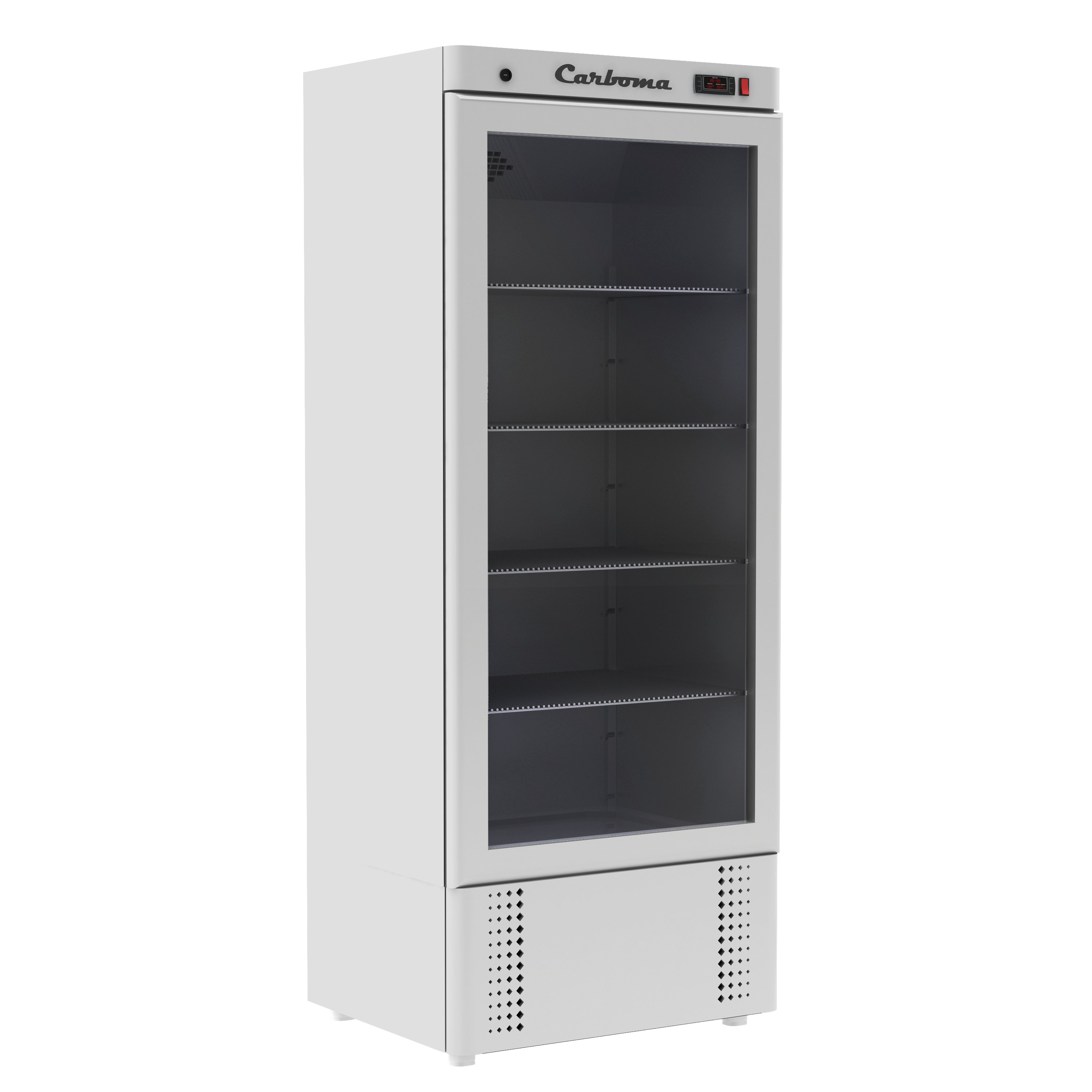 Шкаф холодильный V700 С (стекло) Сarboma INOX Polus