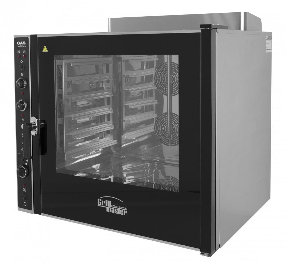 Пароконвектомат GrillMaster газовый ПКГ6/Г (бойлерный)