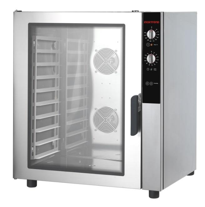 Конвекционная печь INOXTREND GUA-610EB с пароувлажнением