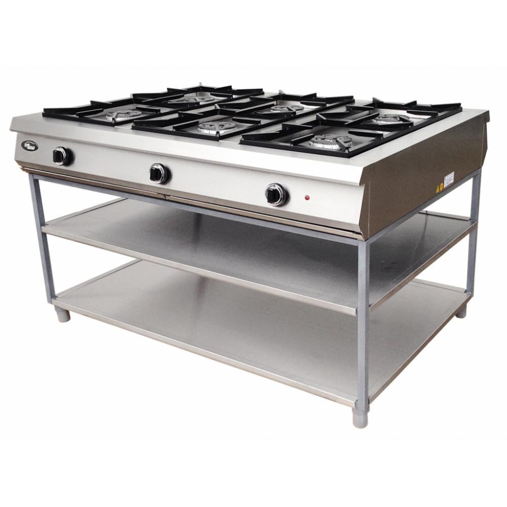 Плита газовая GrillMaster Ф6П2Г/1000(на подставке, подход с 2-х сторон)