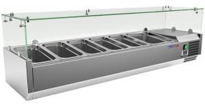Витрина для ингедиентов Cooleq VRX 1500/380