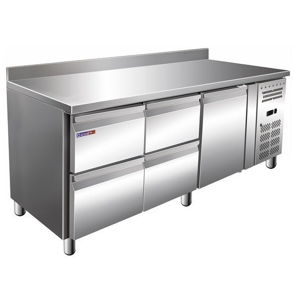 GN3240BT БОРТИК 4 ЯЩИКА+1 ДВЕРЬ Cooleq